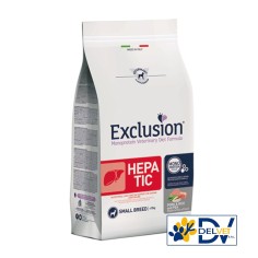 EXCLUSION HEPATIC PORK E RICE AND PEA SMALL BREED 2 KG