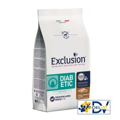 EXCLUSION DIABETIC PORK & SORGHUM AND PEA M/L CANE 2KG