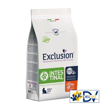 EXCLUSION INTESTINAL PORK & RICE GATTO 1,5 kg