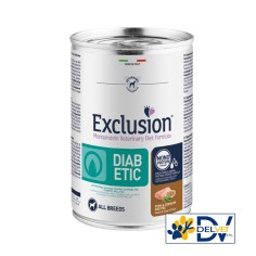 EXCLUSION DIABETIC PORK & SORGHUM AND PEA CANE 400 GR