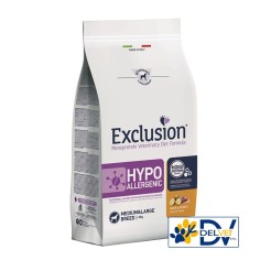 EXCLUSION HYPOALLERGENIC DUCK & POTATO M/L 2 KG