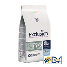 EXCLUSION HYDROLYZED HYPOALLERGENIC FISH & CORN STARCH M\L 2 KG
