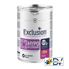 EXCLUSION HYPOALLERGENIC PORK AND PEA CANE 200 GR