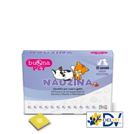 Buona Pet - NAUZINA 12 CEROTTI