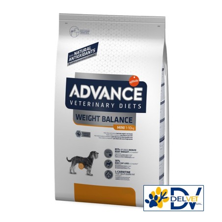 ADVANCE AFFINITY VETERINARY DIETS WEIGHT BALANCE MINI CANE 1,5 KG