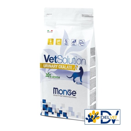 MONGE VETSOLUTION URINARY OXALATE GATTO 1,5 KG