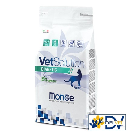MONGE VETSOLUTION DIABETIC GATTO 1,5 KG