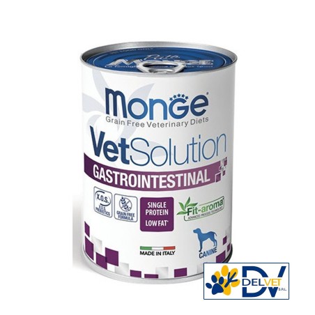 MONGE VETSOLUTION GASTROINTESTINAL LOW FAT CANE 400 GR