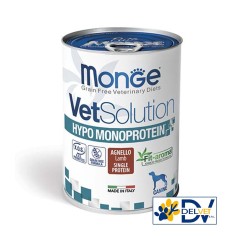 MONGE VETSOLUTION HYPOALLERGENIC AGNELLO CANE 400 GR
