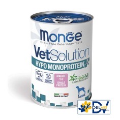 MONGE VETSOLUTION HYPO MONOPROTEIN MAIALE CANE 400 GR
