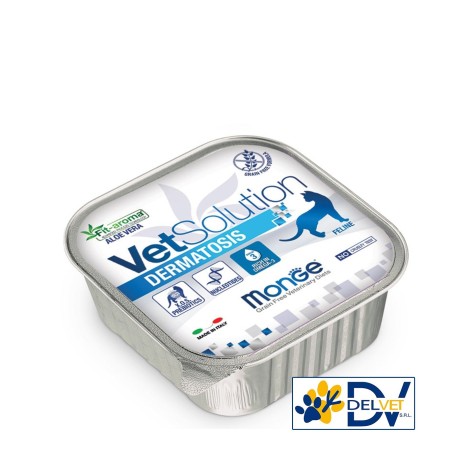 MONGE VETSOLUTION DERMATOSIS GATTO 100 GR
