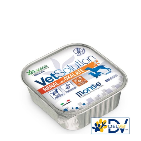 MONGE VETSOLUTION RENAL AND OXALATE CANE 150 GR