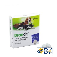 DRONCIT 2 COMPRESSE 50 MG CANE E GATTO - libera vendita