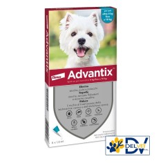 Elanco - ADVANTIX CANI S 4-10 KG 1 ML 6 PIPETTE