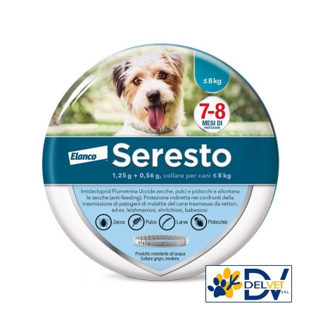 Elanco - SERESTO COLLARE CANE FINO A 8 KG