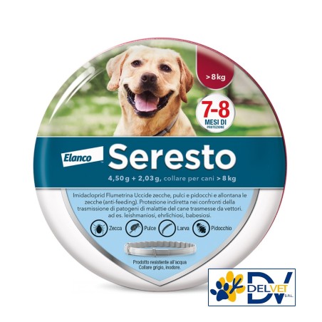 Elanco - SERESTO COLLARE CANE OLTRE 8 KG
