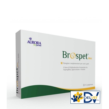 Aurora Biofarma - BROSPET MINI 20 COMPRESSE