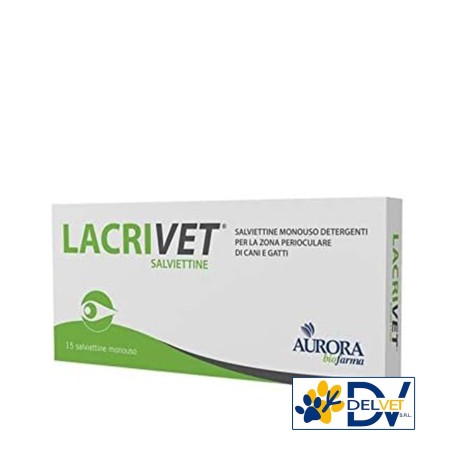Aurora Biofarma - LACRIVET SALVIETTINE 15 PZ
