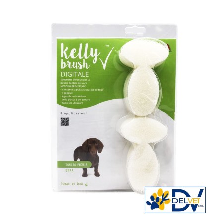 KELLY BRUSH SPUGNE ANTITARTARO TAGLIA MEDIA