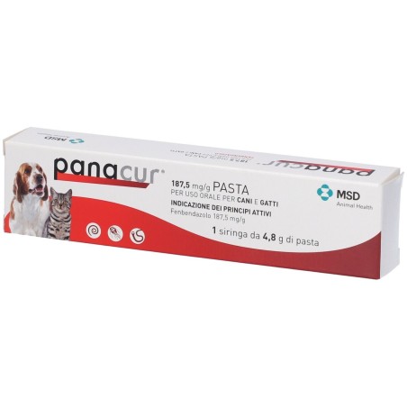 PANACUR PASTA cani e gatti 4,8 gr - libera vendita