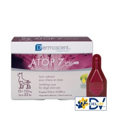 Dermoscent - ATOP 7 SPOT-ON DA 0 a 10 KG 4 PIPPETTE