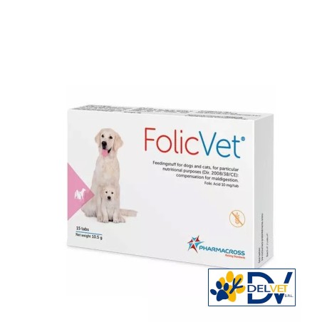Pharmacross - FOLICVET 15 COMPRESSE