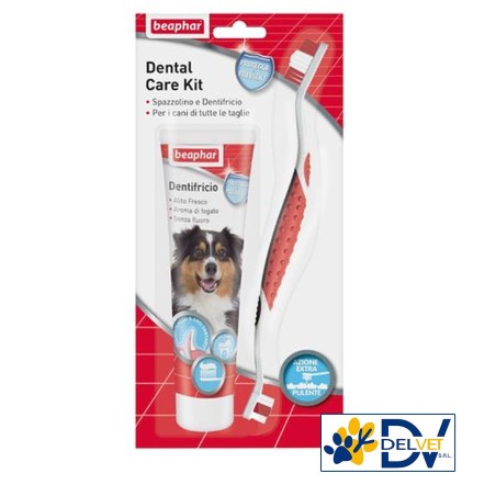 BEAPHAR DENTAL CARE KIT + SPAZZOLINO