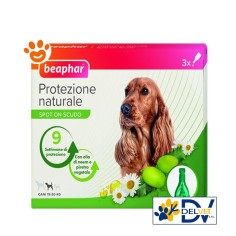 BEAPHAR PROTEZIONE NATURALE SPOT ON 15-30 KG 3 PIPETTE