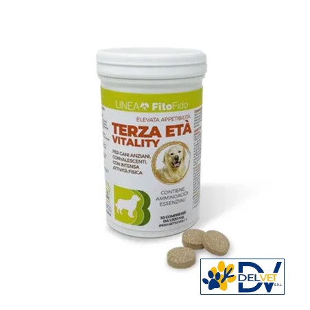 Trebifarma - TERZA ETÀ VITALITY CANI 30 COMPRESSE