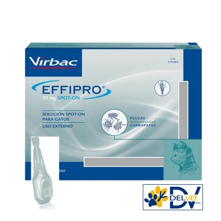 Virbac - EFFIPRO SPOT-ON GATTO 1 KG - 1 PIPPETTA SINGOLA