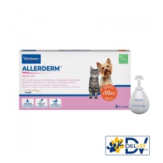 Virbac - ALLERDERM SPOT-ON MENO 10 KG 2 ML 6 PIPETTE
