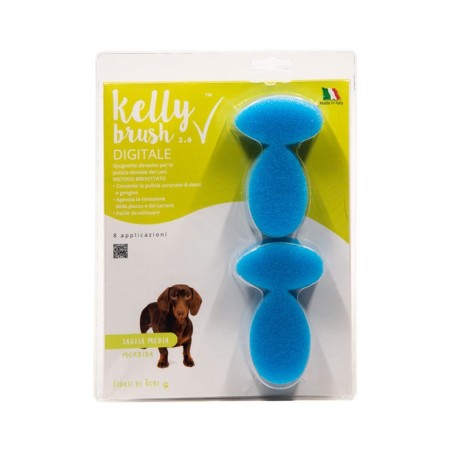 KELLY BRUSH SPUGNE ANTIPLACCA TAGLIA L MORBIDA