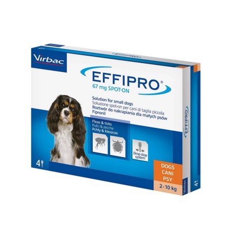Virbac - EFFIPRO SPOT-ON CANE 2/10 KG - 1 PIPPETTA SINGOLA