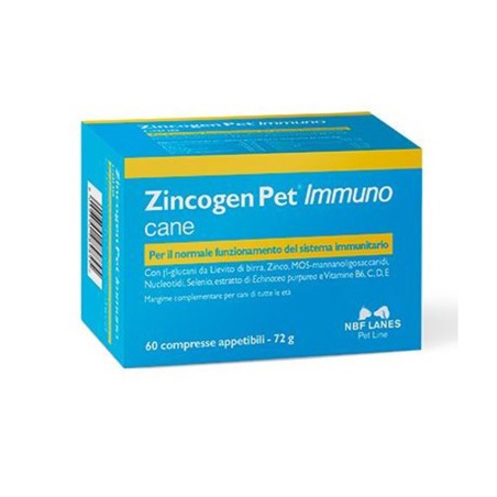NBF Lanes - ZINCOGEN PET IMMUNO CANE 60 CPR