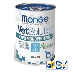 MONGE VETSOLUTION DOG HYPO tonno 400 gr umido