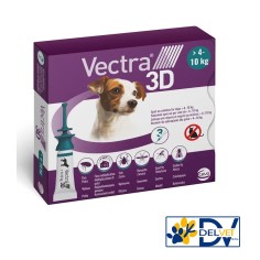 Ceva Salute Animale - VECTRA 3D VERDE 3 PIPETT 4 - 10 KG