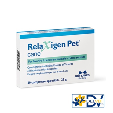 NBF Lanes - RELAXIGEN PET CANE 20 COMPRESSE