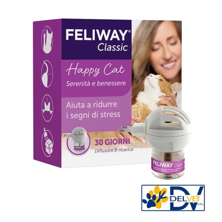 Ceva Salute Animale - FELIWAY CLASSIC DIFFUSORE + RICARICA 48 ML