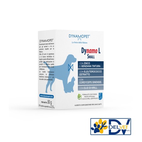 Dynamopet - DYNAMO L SMALL CANI 20 BUSTINE 2,5 GR