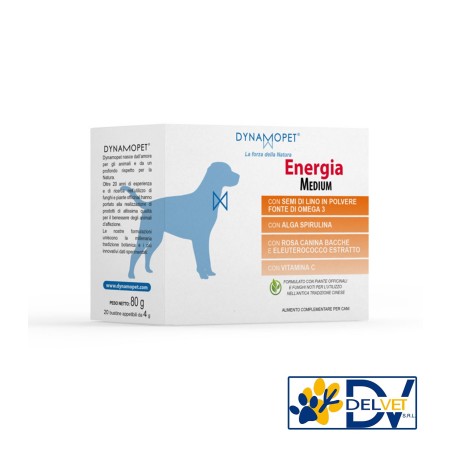Dynamopet - ENERGIA MEDIUM 20 BUSTINE 4 GR