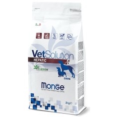 MONGE VET DOG HEPATIC 2 KG.