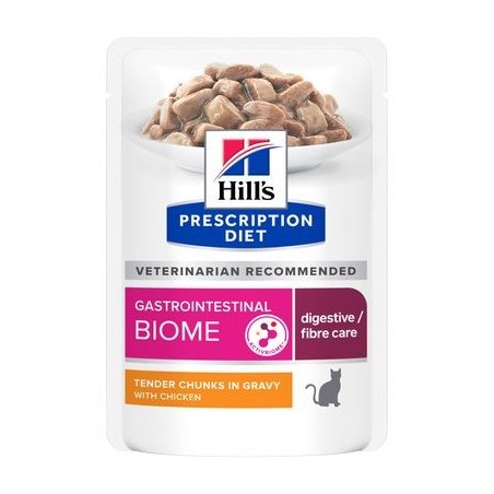 HILL'S CAT GASTROINTESTINAL BIOME 12 X 85 gr pollo