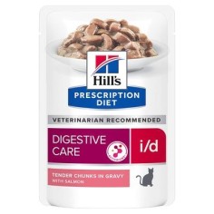 HILL'S I/D GATTO POUCH 12 X 85 gr salmone