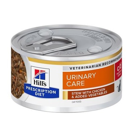 HILL'S C\D GATTO STRESS STEW 82 GR.