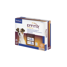 Virbac - EFFITIX 24 PIP 4-10 KG 67 + 600MG