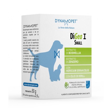 Dynamopet - DIGEA I SMALL 20 BUSTINE 2,5 GR