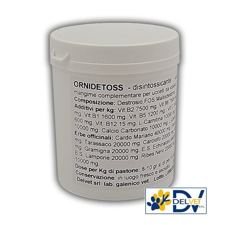 ORNIDETOSS disintossicante 100 gr polvere
