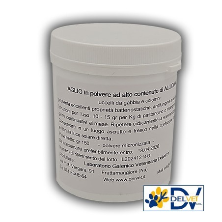 AGLIO in polvere 150 gr uccelli