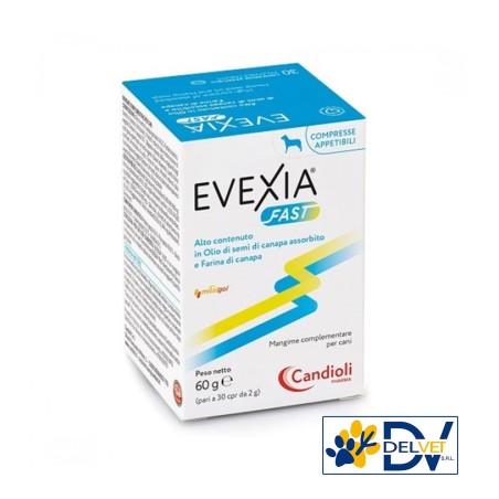 Candioli EVEXIA FAST 30 COMPRESSE da 2 GR - 60 GR