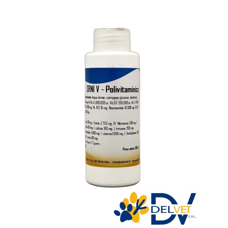 ORNI V polivitaminico con amminoacidi  uccelli Liq. 100 ml
